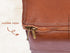 Handcrafted Moroccan Leather Pouf Ottoman - Elegant & Versatile Décor
